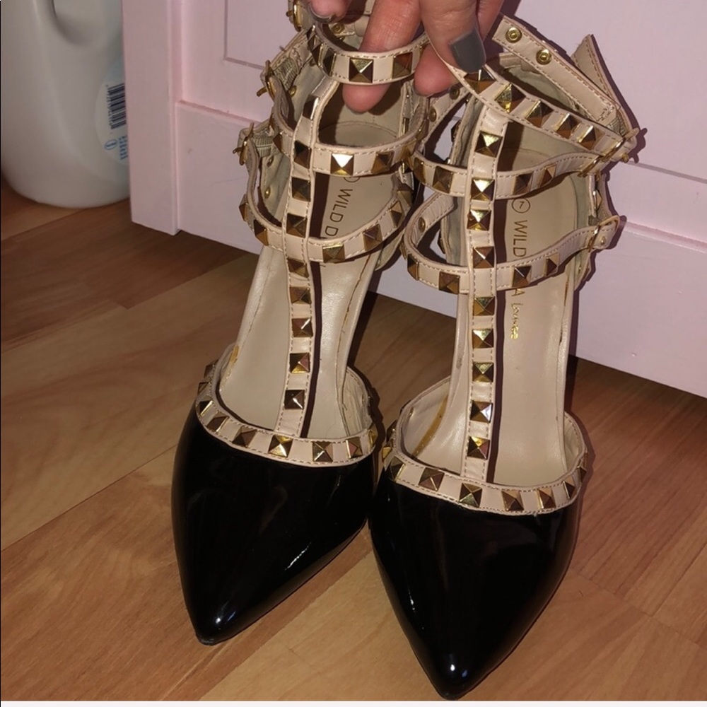 Studded Heels